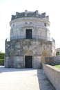 Ravenna,ÃÂ Italy - September 2009: entrance to the Mausoleum of Theodoric Royalty Free Stock Photo